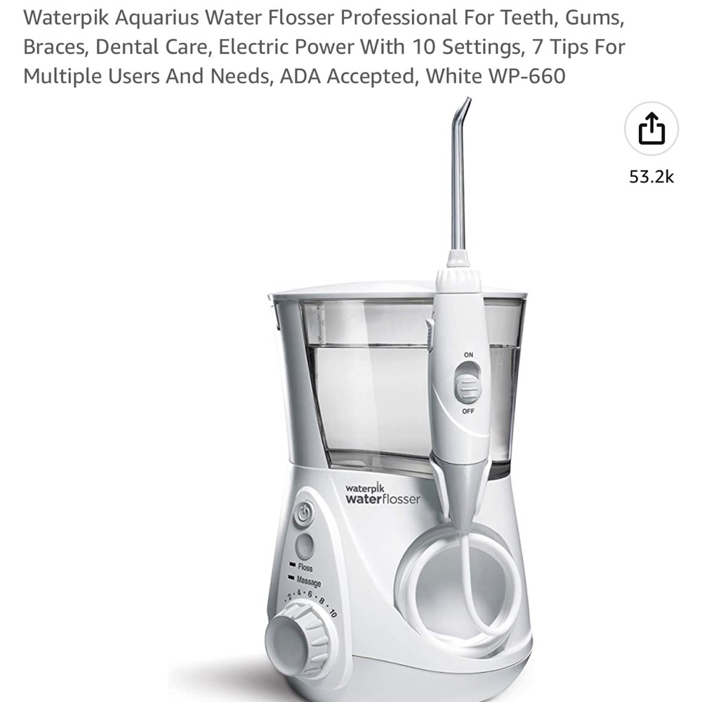 Waterpik Water Flosser Aquarius Professional
